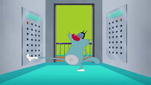 Oggy's Elevator still