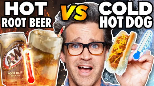 Hot Cold Food vs. Cold Hot Food Taste Test still