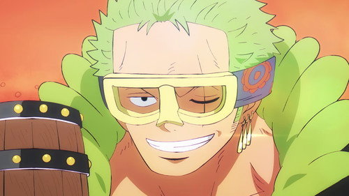 One Piece Season 23 Episode 1165 - A Welcome with Friends' Cups and Intruders Seeking Loki
