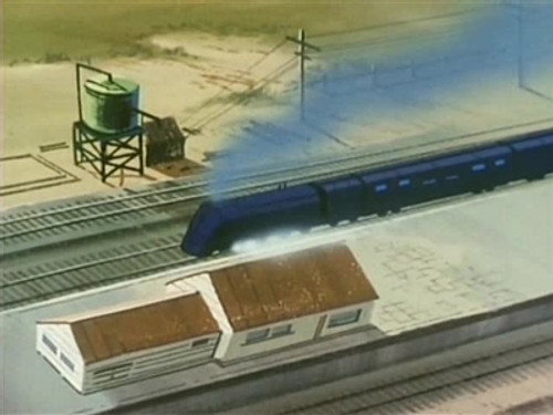 Casshan Season 1 Episode 12 - The Iron Train of Evil