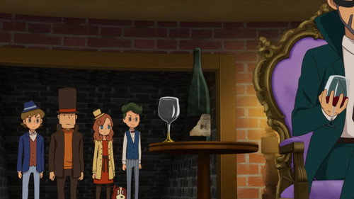 Professor Layton and the Relics Treasure: Final Episode still