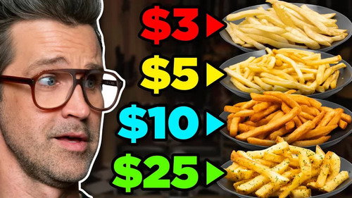 Frozen vs. Fast vs. Fancy Food Taste Test still
