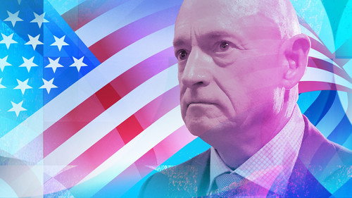 The US Senator v President Trump still