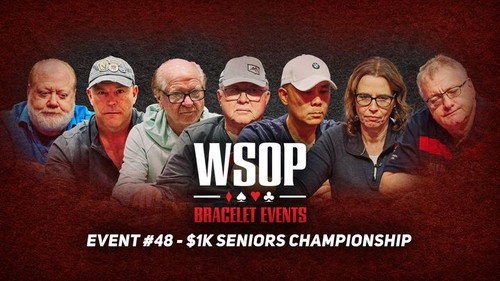 Event #48: $1,000 SENIORS No-Limit Hold’em Championship still