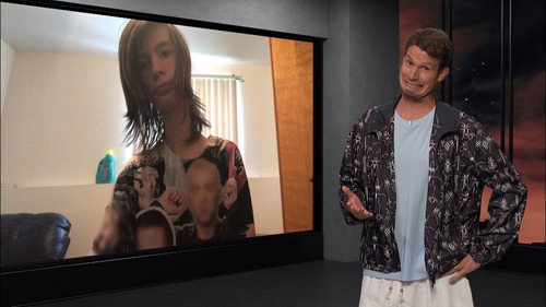 Tosh.0 Season 10 Episode 14 - Naked Hanging Artist
