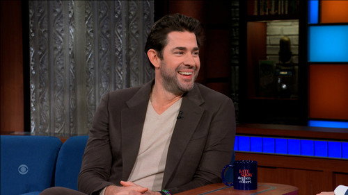 The Late Show with Stephen Colbert Season 8 Episode 45 - John Krasinski, Sarah Polley