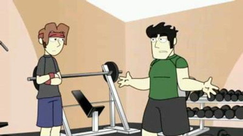 Ctrl+Alt+Del: The Animated Series Season 2 Episode 2 - Ethan Lifts Stuff