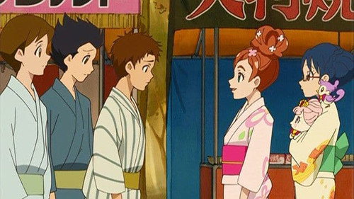 Go! Princess PreCure Season 1 Episode 27 - Go For It, Yuki! Echoing Support at the Summer Festival!