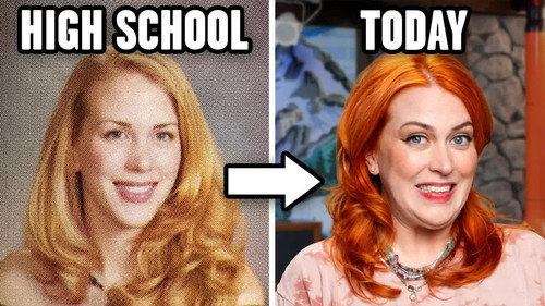 Revealing Our Cringey High School Photos still