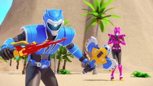 Miniforce Season 5 Episode 19 - Volt and MegaShark Save Lucy!