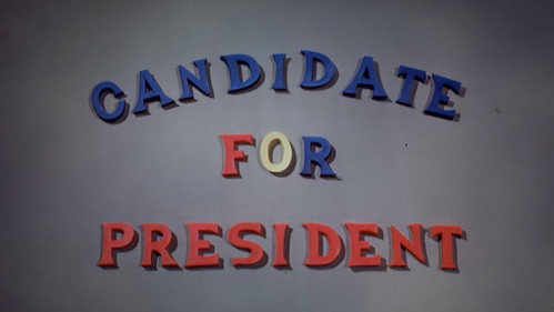Candidate for President still
