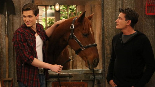 Anger Management Season 2 Episode 14 - Charlie and Kate Horse Around