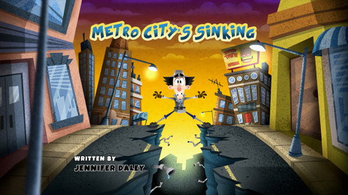 Inspector Gadget Season 3 Episode 16 - Metro City's Sinking