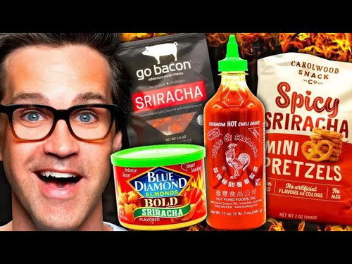 What's The Best Sriracha Snack? Taste Test still