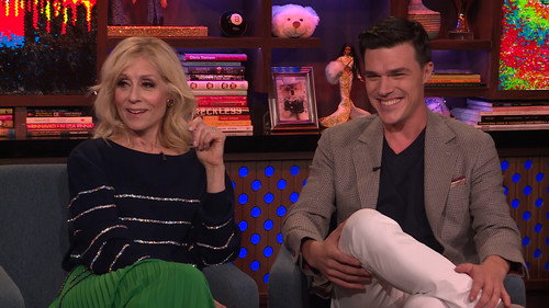 Judith Light & Finn Wittrock still