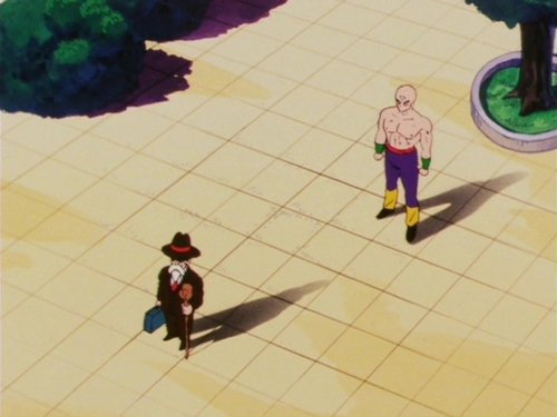 Goku vs. Krillin still