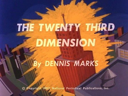 The Superman/Aquaman Hour of Adventure Season 1 Episode 12 - Hawkman - The Twenty Third Dimension