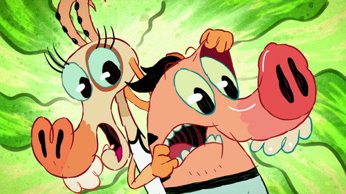 Pig Goat Banana Cricket Season 1 Episode 1 - Pig Goat Banana Cricket High Five!