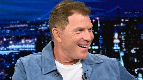 Bobby Flay, Fran Lebowitz, Orlando Leyba still