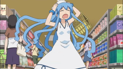 Squid Girl Season 2 Episode 8 - Watch My Shell While I'm Out?! / Quitting Cold Squid?! / Come Down With A Squiddle Heat Stroke?!