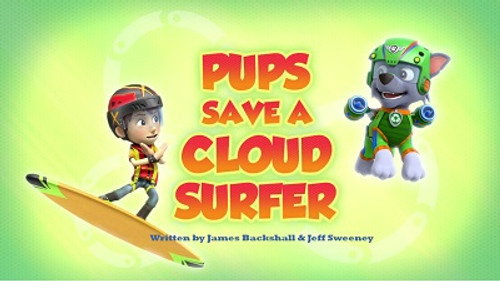 Pups Save a Cloud Surfer still
