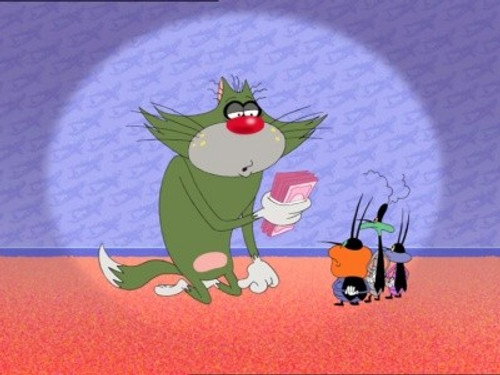 Oggy and the Cockroaches Season 3 Episode 20 - The World Underneath