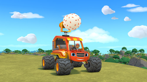 Blaze and the Monster Machines Season 9 Episode 6 - Ice Cream Team