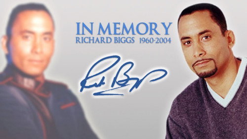 "In Memory of Richard Biggs" Music Video still
