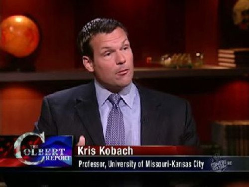 Kris Kobach still