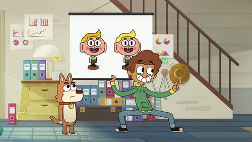 Boy Girl Dog Cat Mouse Cheese Season 1 Episode 9 - Cat Walkers