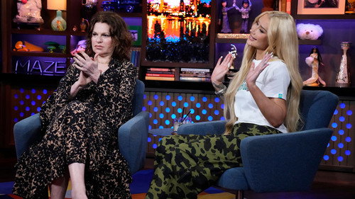 Iggy Azalea & Sandra Bernhard still