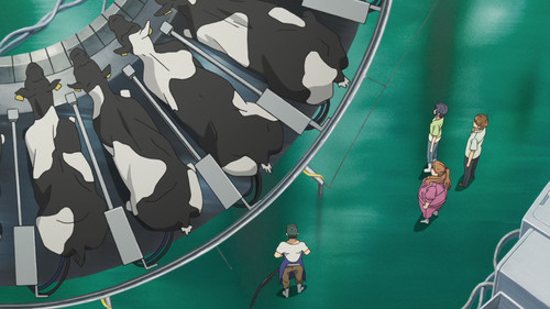 Silver Spoon Season 1 Episode 7 - Hachiken Goes to Giga Farm
