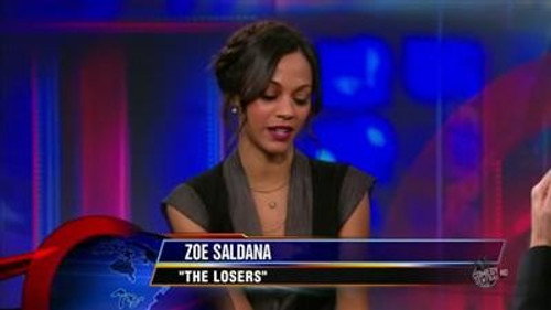 The Daily Show Season 15 Episode 56 - Zoe Saldana