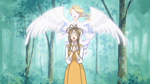 Ah! My Goddess Season 1 Episode 21 - Ah! The One I Yearn for Is a White-Winged Angel!