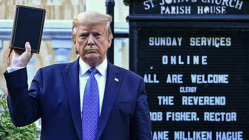 Trump and God still