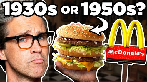 Good Mythical Morning Season 18 Episode 11 - 100 Years Of Fast Food Taste Test