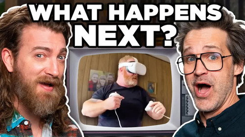 Reacting to Unexpected VR Fails still
