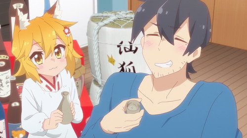 The Helpful Fox Senko-san Season 1 Episode 11 - It's Going to Be a Rough Night