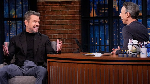 Matt Damon, Rebecca Lowe still