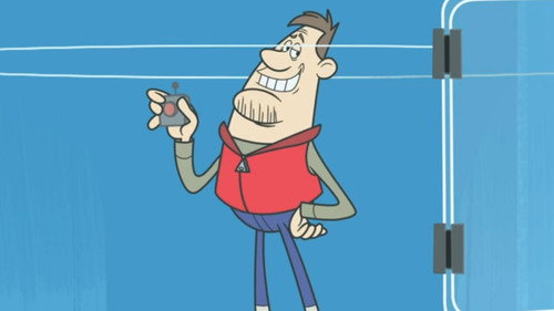 Tad the Skydiver still