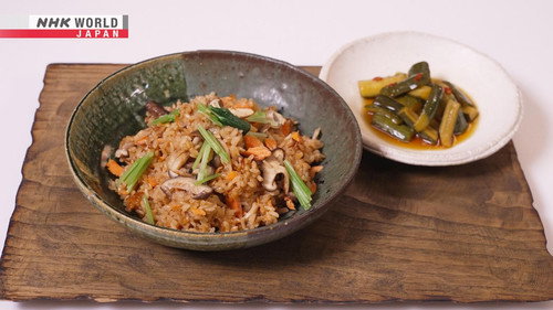 Dining with the Chef Season 15 Episode 16 - Authentic Japanese Cooking: Salmon and Mushroom Rice