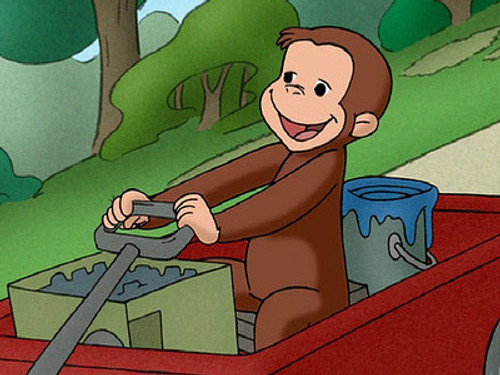 George Fixes Betsy's Wagon still