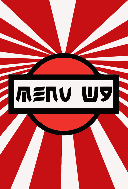 Menu W9 poster