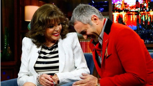 Joan Collins & Martyn Lawrence-Bullard still