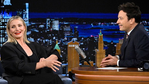 The Tonight Show Starring Jimmy Fallon Season 11 Episode 18 - Cameron Diaz, Guy Raz, Eslabon Armado ft. Gabito Ballesteros