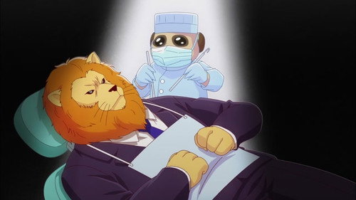 Africa Salaryman Season 1 Episode 4 - Africa Secretaries / Africa Dentist / Africa Mascot Characters / Africa High-School Girls: Mascot Character Trade Fair