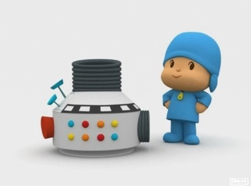 Pocoyo Season 2 Episode 6 - Mad Mix Machine