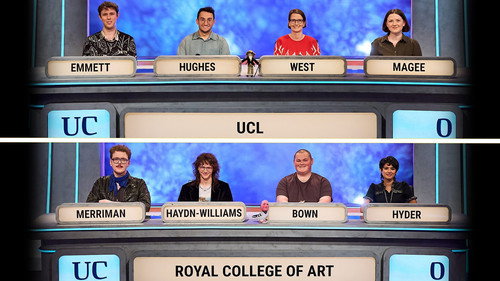 University Challenge Season 56 Episode 10 - UCL v Royal College of Art