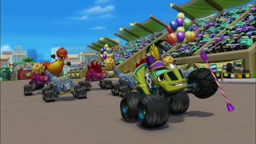 Blaze and the Monster Machines Season 2 Episode 15 - Dinosaur Parade