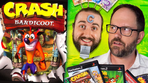 The Angry Video Game Nerd Season 20 Episode 3 - Crash Bandicoot Games with Caddicarus